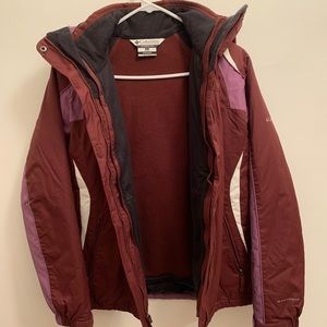 Columbia sport winter jacket